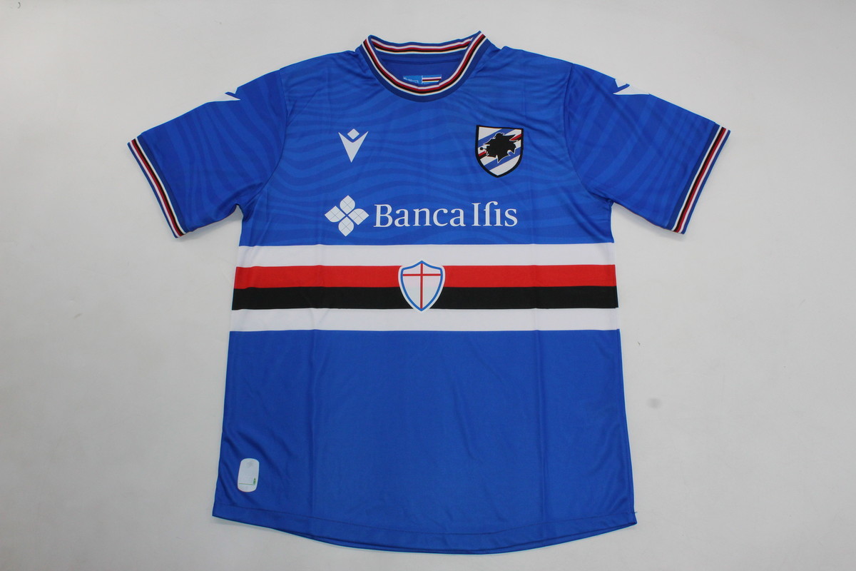 AAA Quality Sampdoria 23/24 Home Soccer Jersey